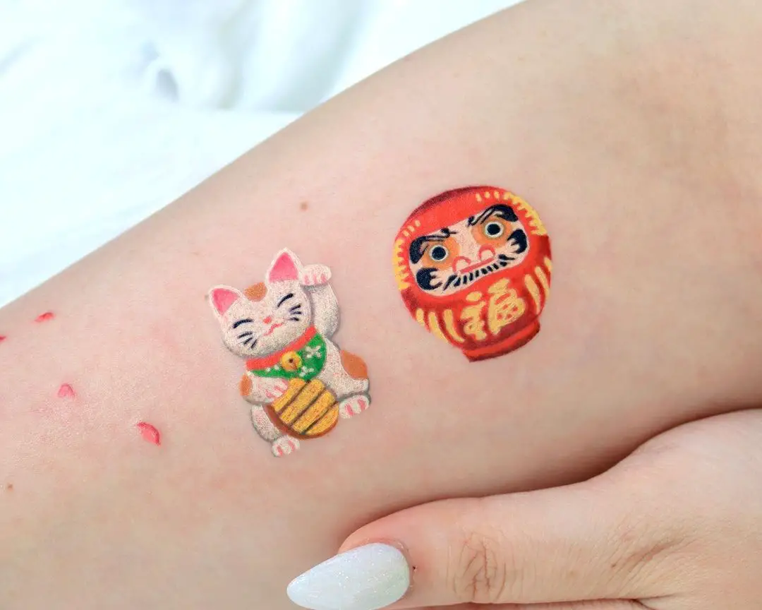 Colorful tattoo ideas for women by ovenlee.tattoo