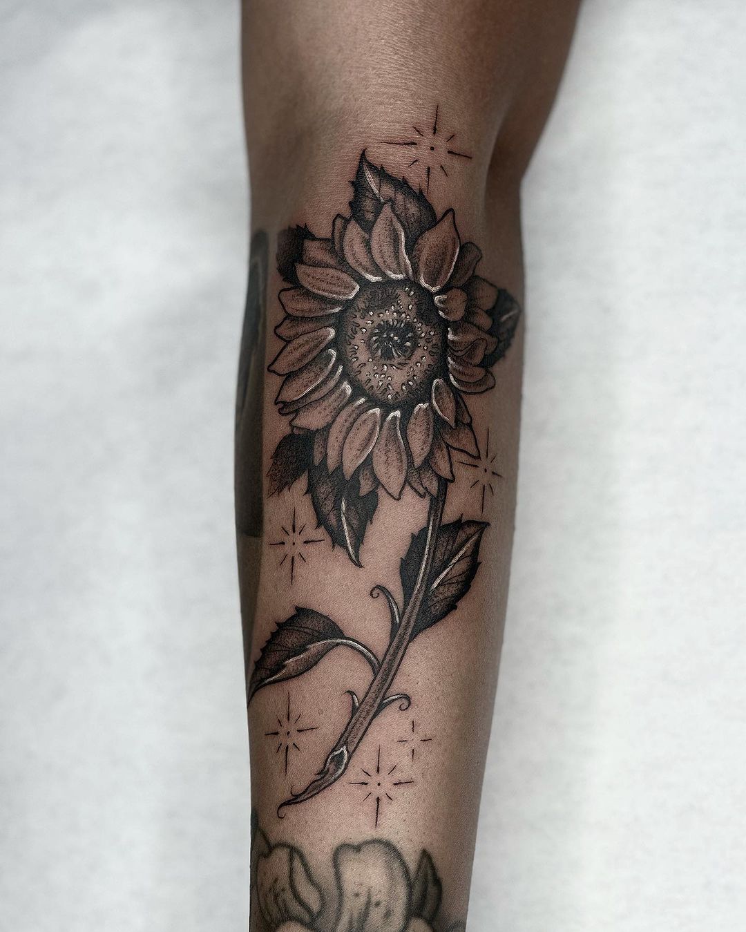 Flower sleeve tattoo by erickforemantattoos