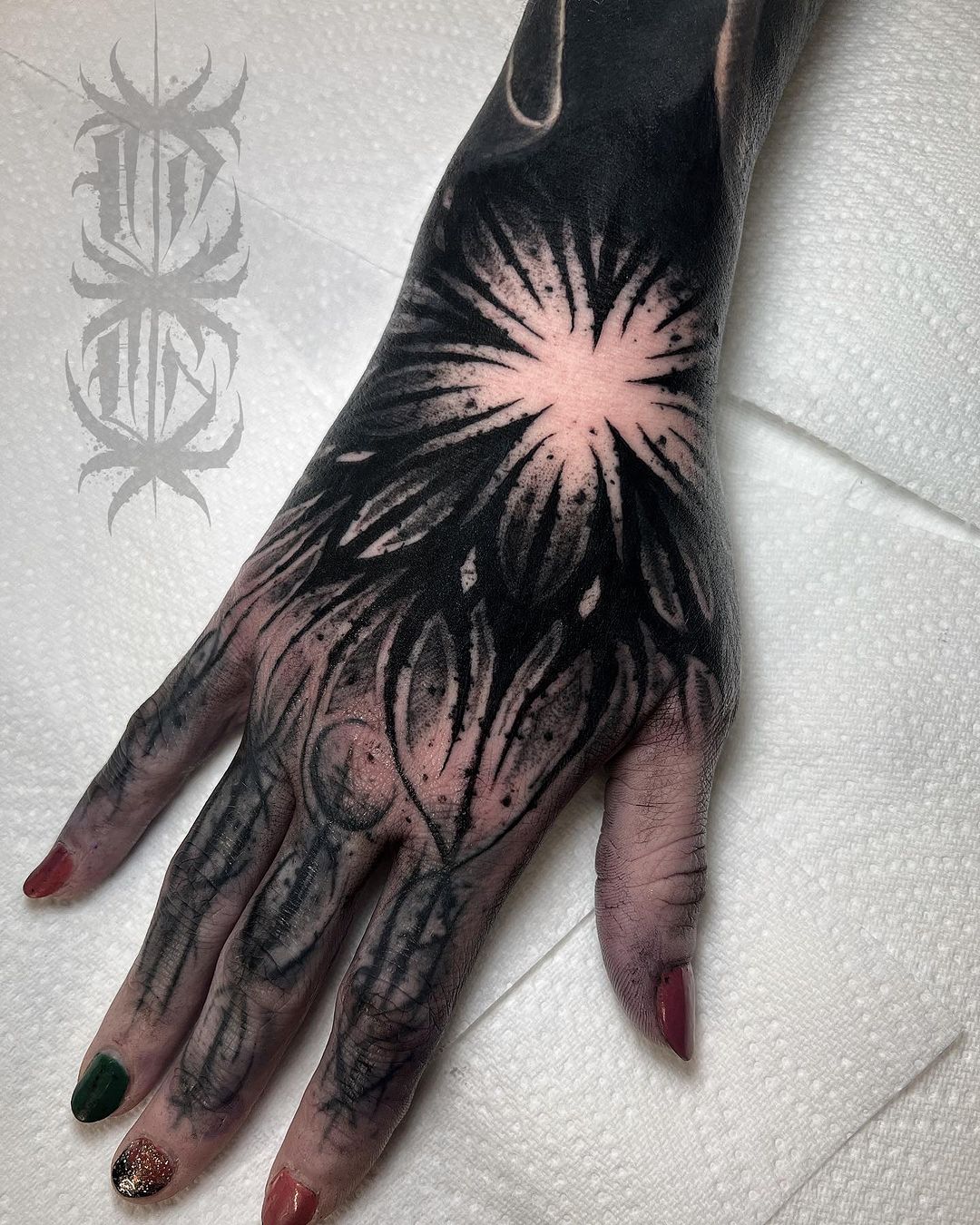 Hand tattoo designs for women by charliegatestattoo