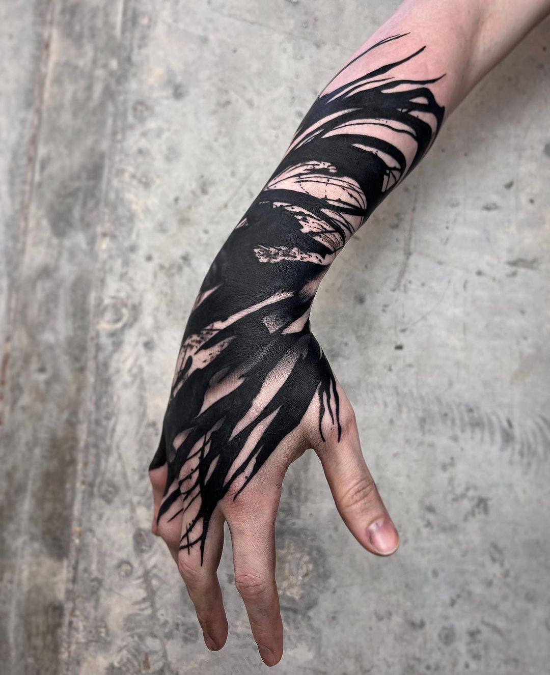 Hand tattoos for men by