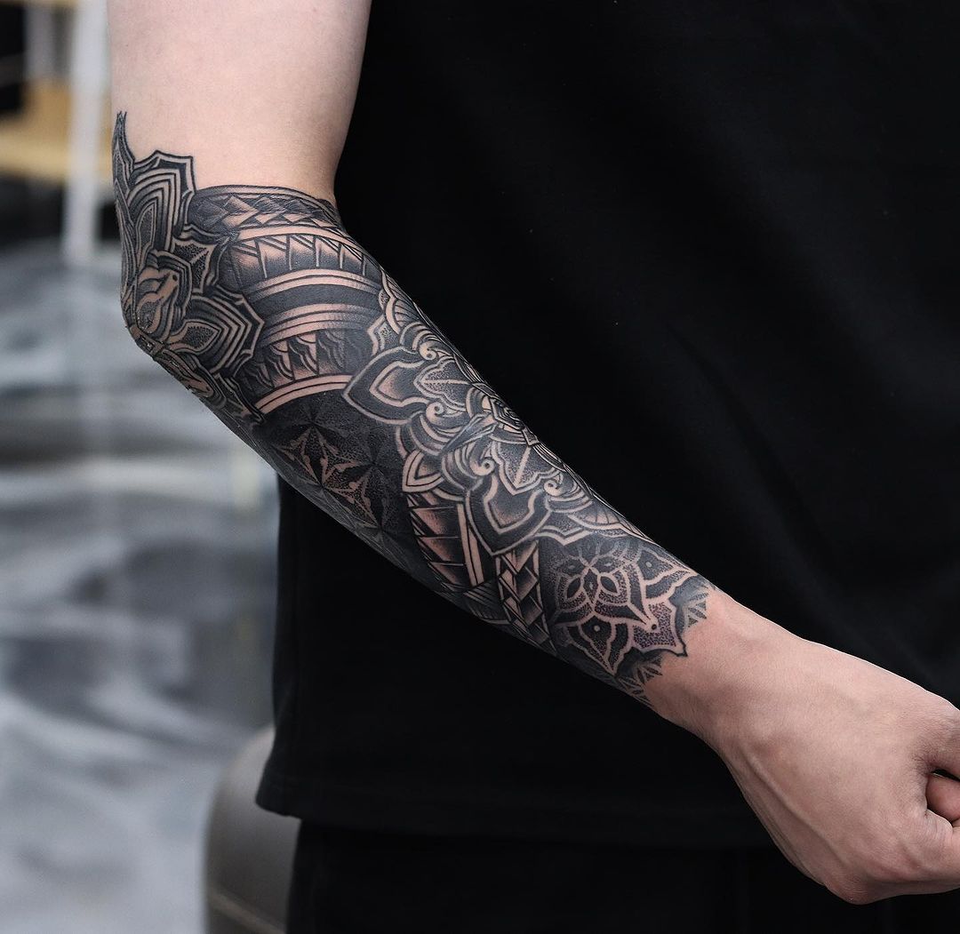 Mandala tattoos for men by j jack ink 2