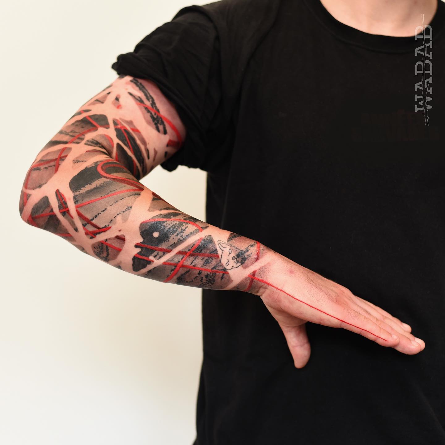 abstract tattoo design by wabab.tattoo