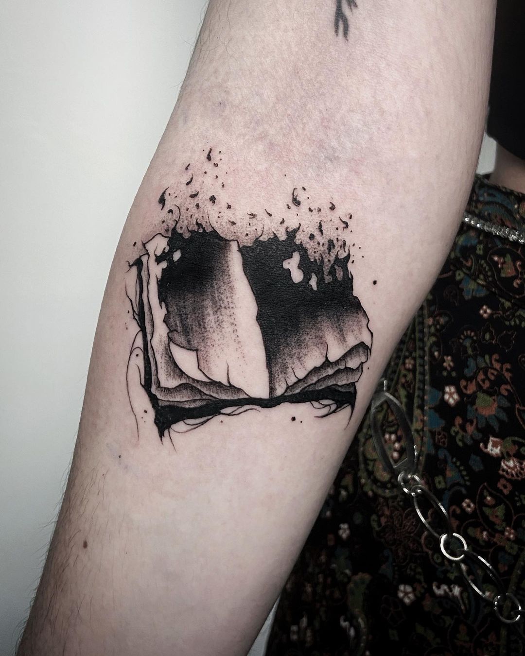black book tattoo design by nell nebula