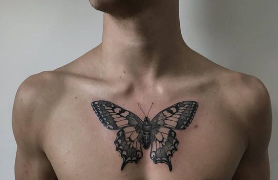 butterfly tattoo for men 1