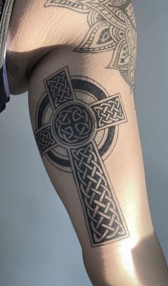 celtic cross tattoo 3
