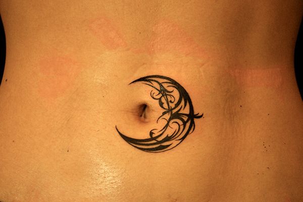 celtic moon tattoo 2