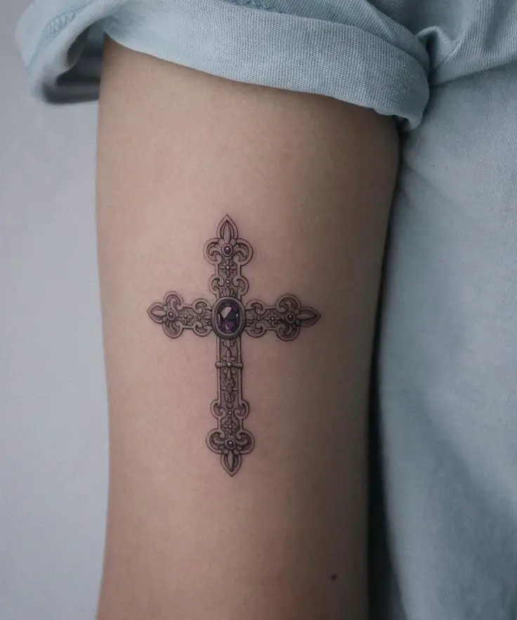 cross tattoo design 2