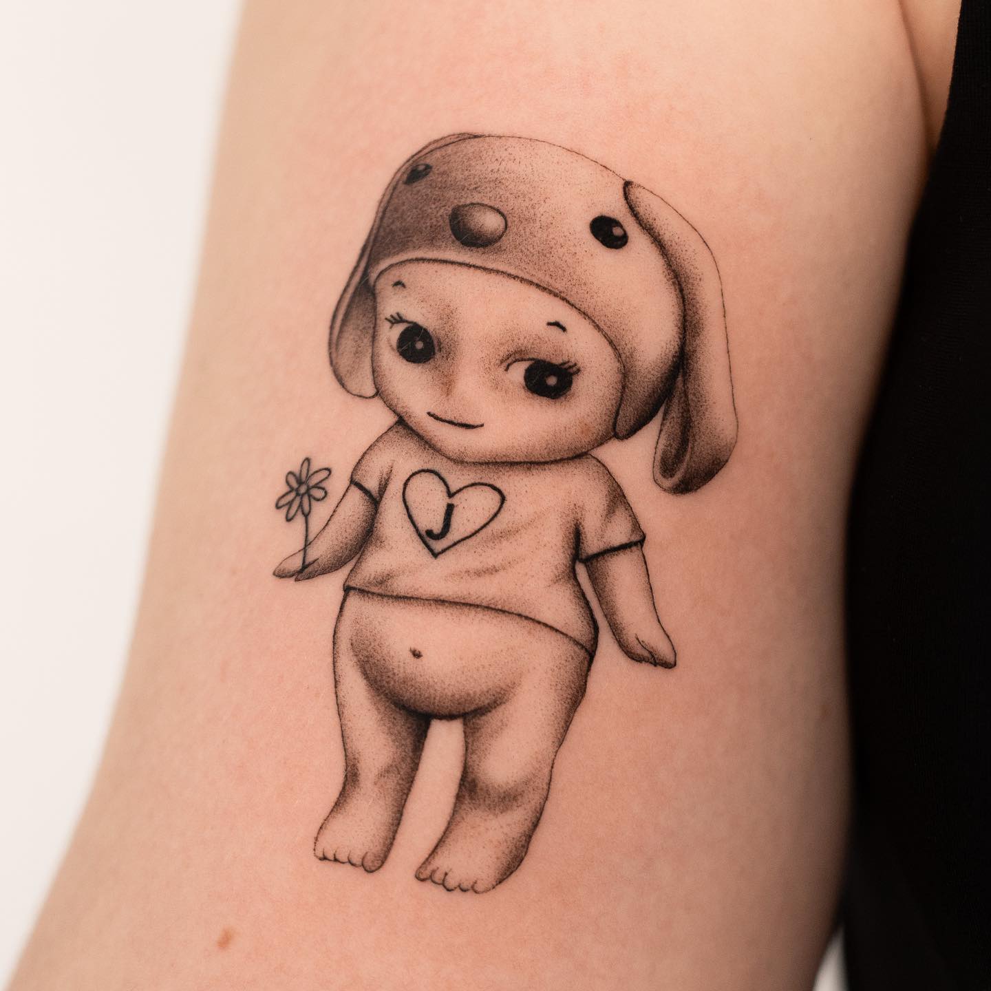 doll on arm tattoo ideas by francisss.ttt