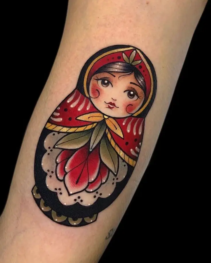 doll tattoos for women