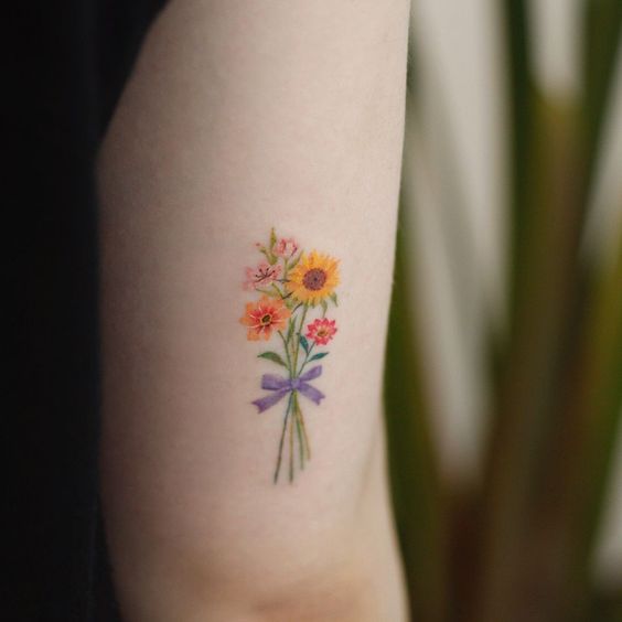 floral tattoo ideas 2