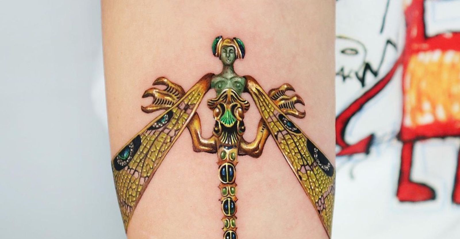 Skin-Crawling Tattoos: Insect Body Art