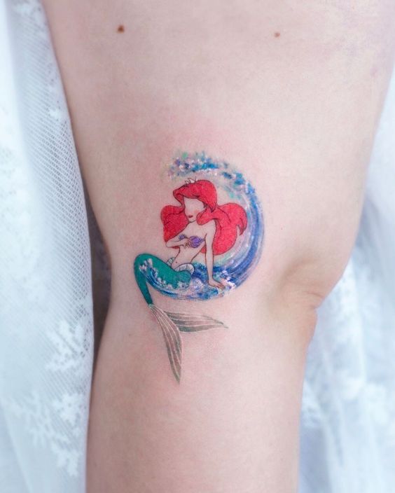 mermaid tattoo 3
