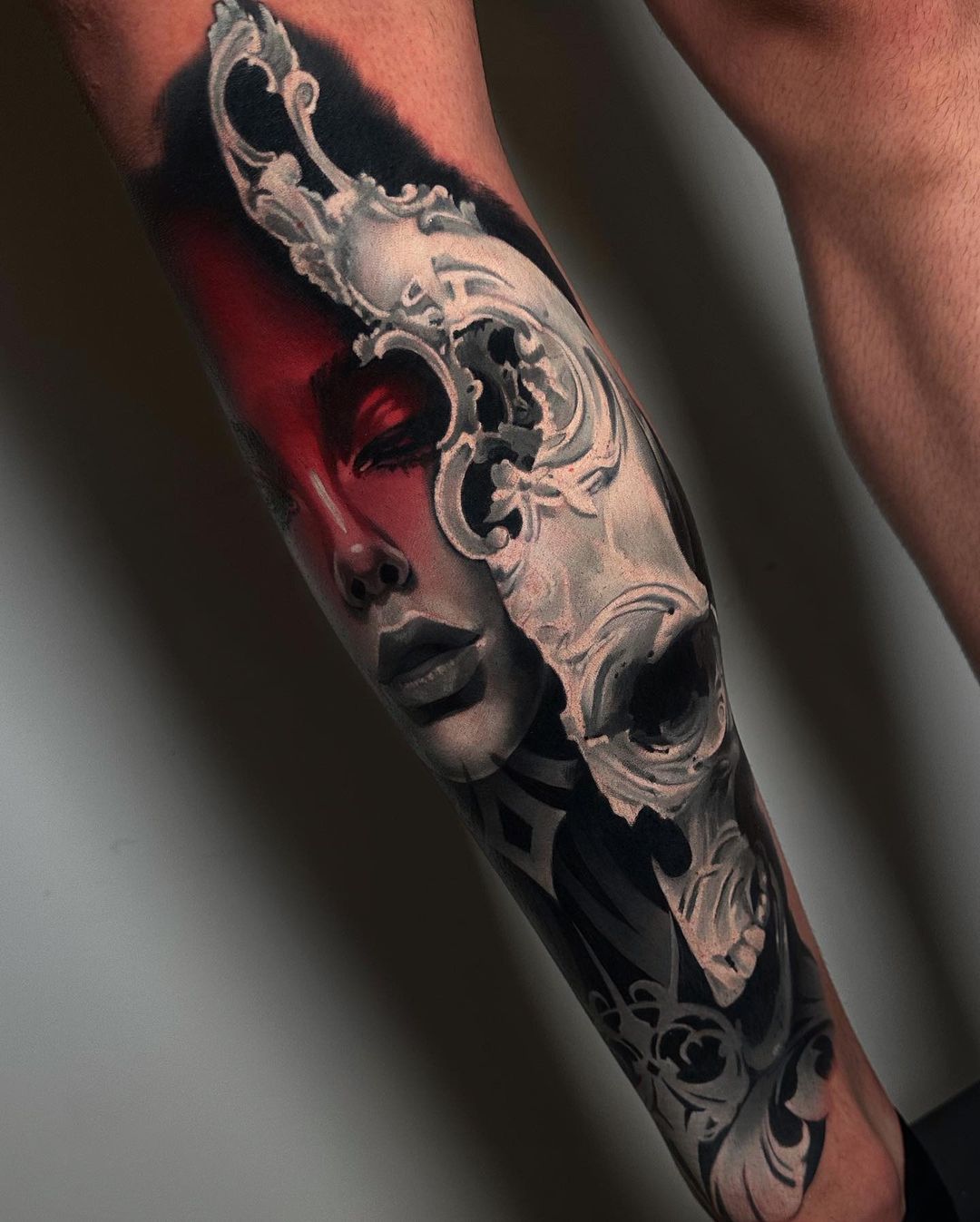 skull tattoo design by