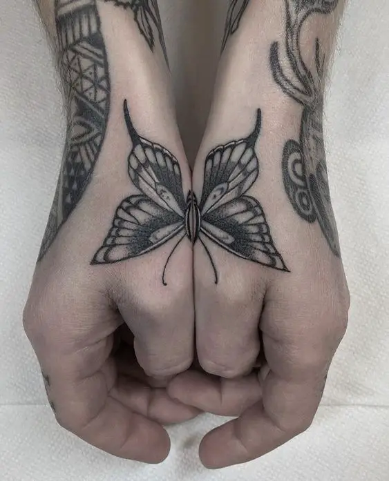 traditional hand tattoo ideas