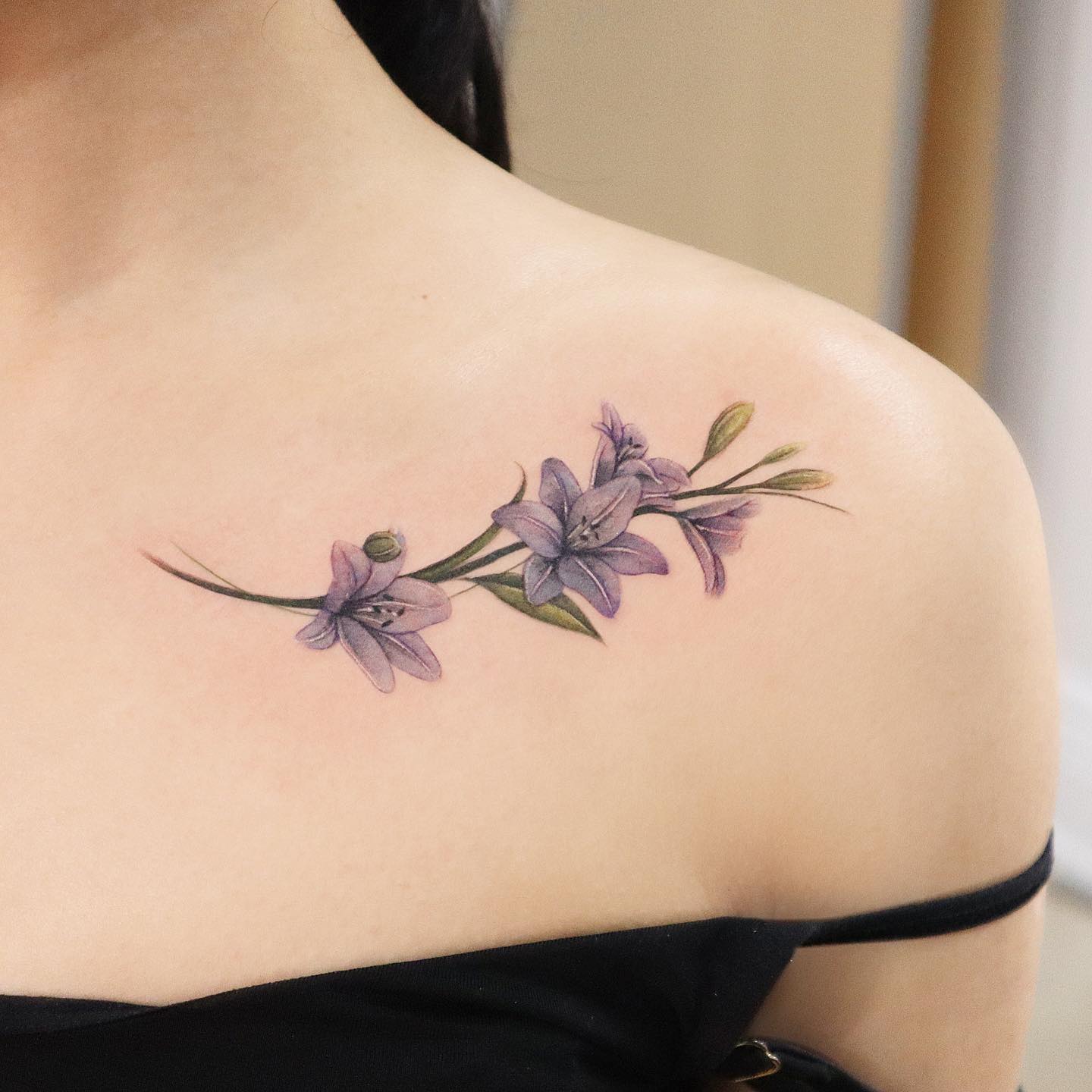 Lily tattoos for women by suryeon.tt