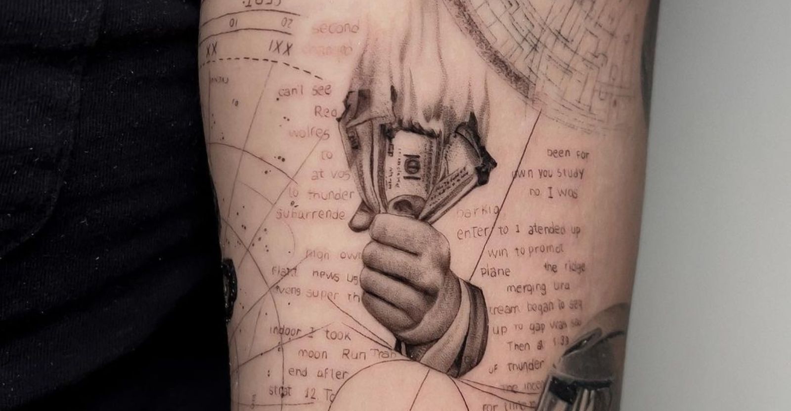 32 Trending Money Bag Tattoo Designs Ideas To Be Cool - Mycozylive.com |  Forearm tattoo men, Money bag tattoo, Sleeve tattoos