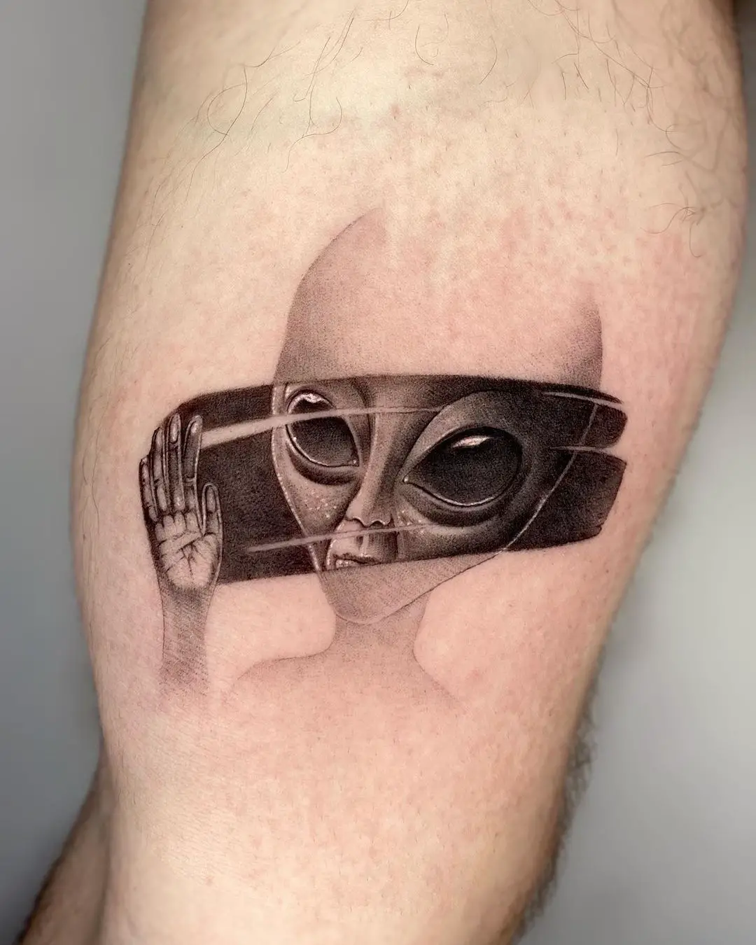 alien tattoos for men by mor tatts