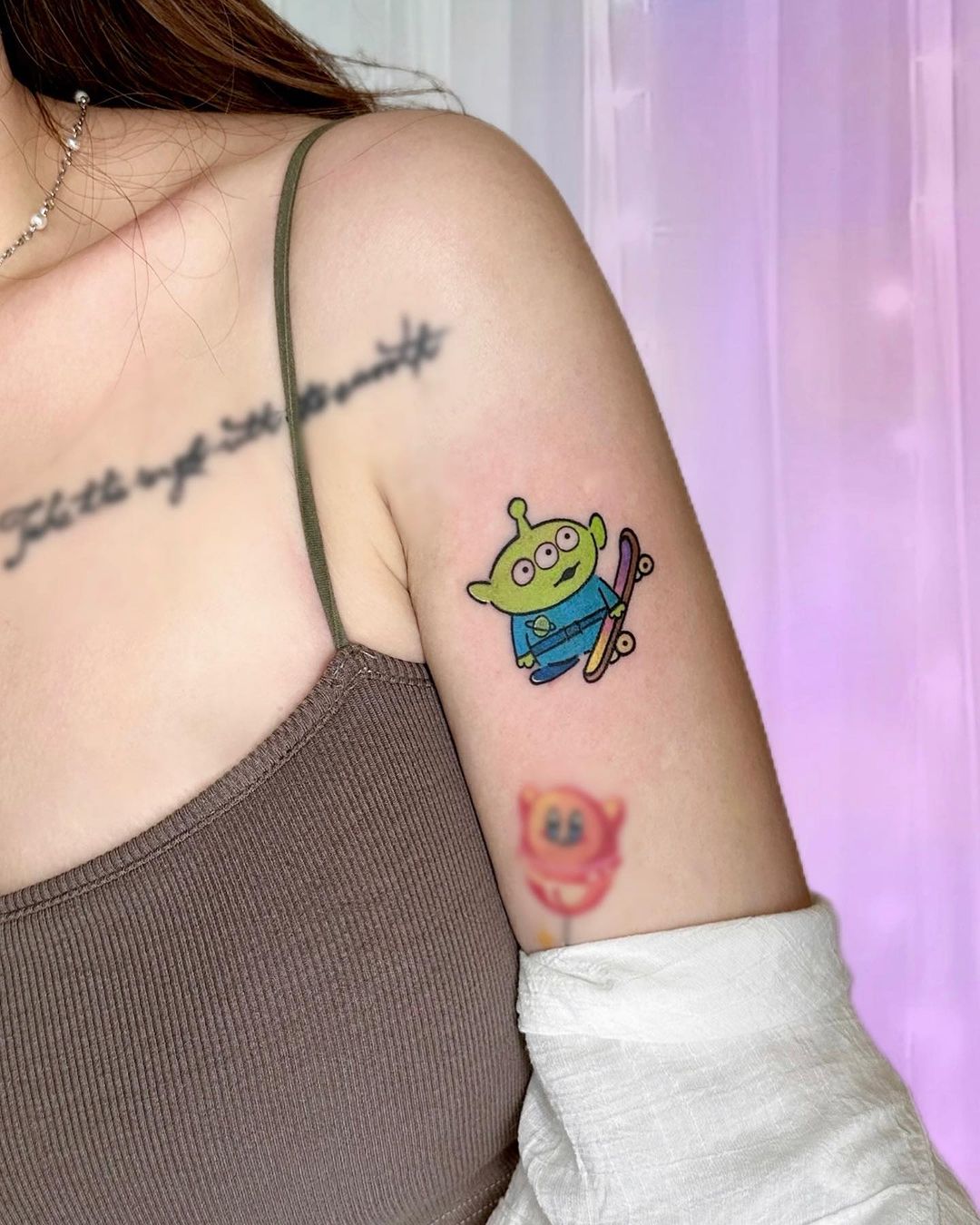 cute alien tattoo designs by provintia tattoo
