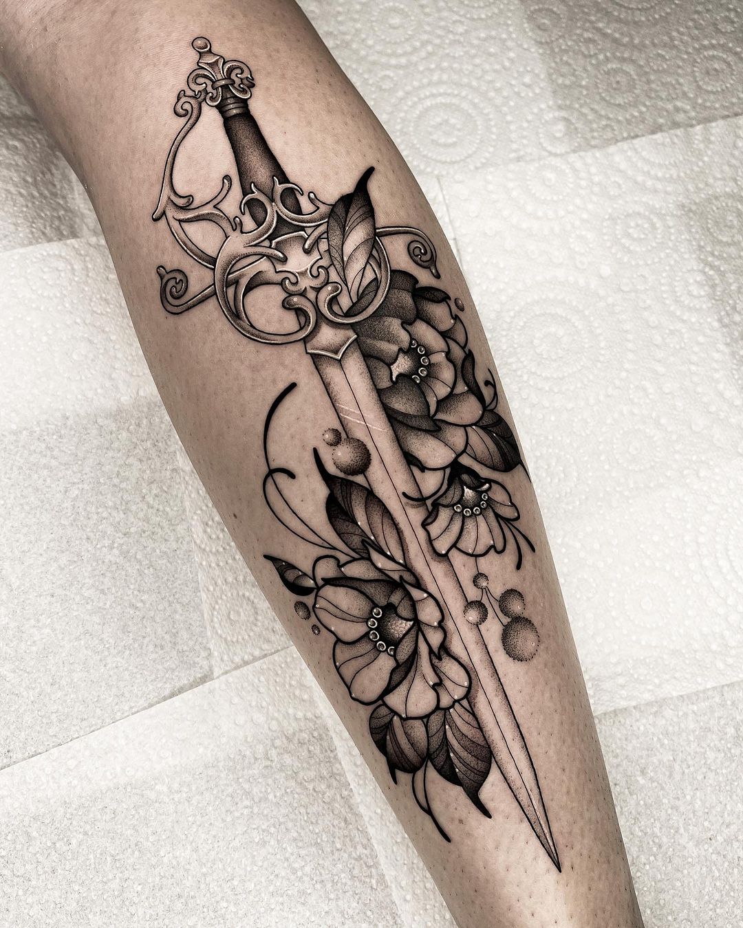 dagger tattoo design ideas by alyssajdetattoo