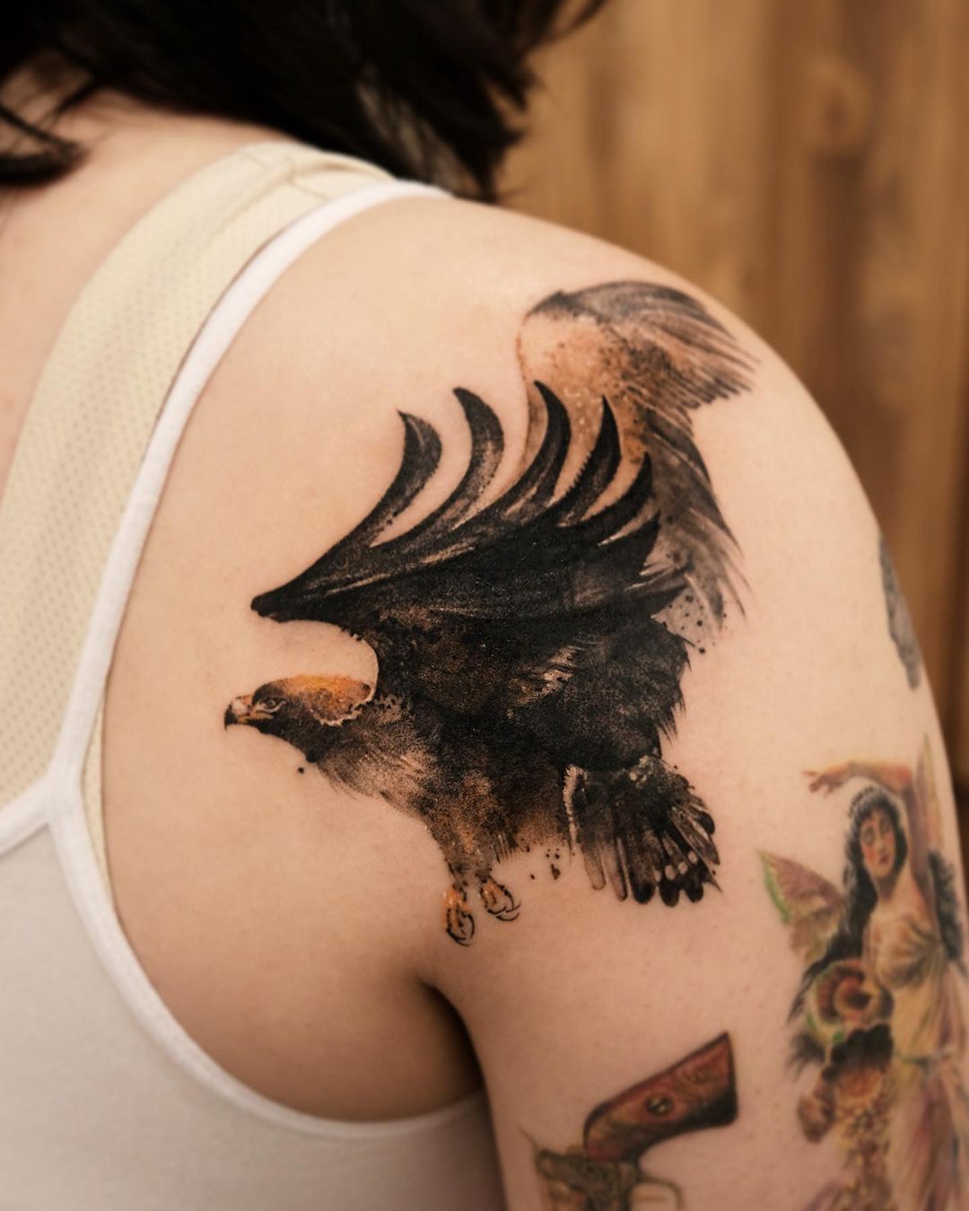 eagle tattoo design by ati.ful 2