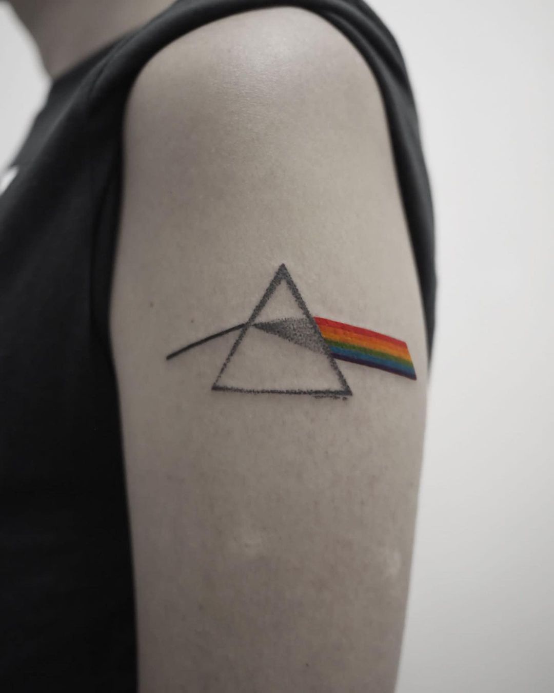 Three Triangles Temporary Tattoo Sticker (Set of 2) | Forearm band tattoos,  Small tattoos for guys, Triangle tattoos