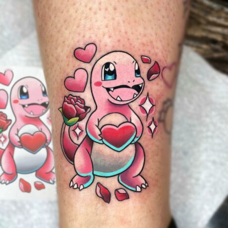 pokemon tattoo for women by deadpan anne tattoo