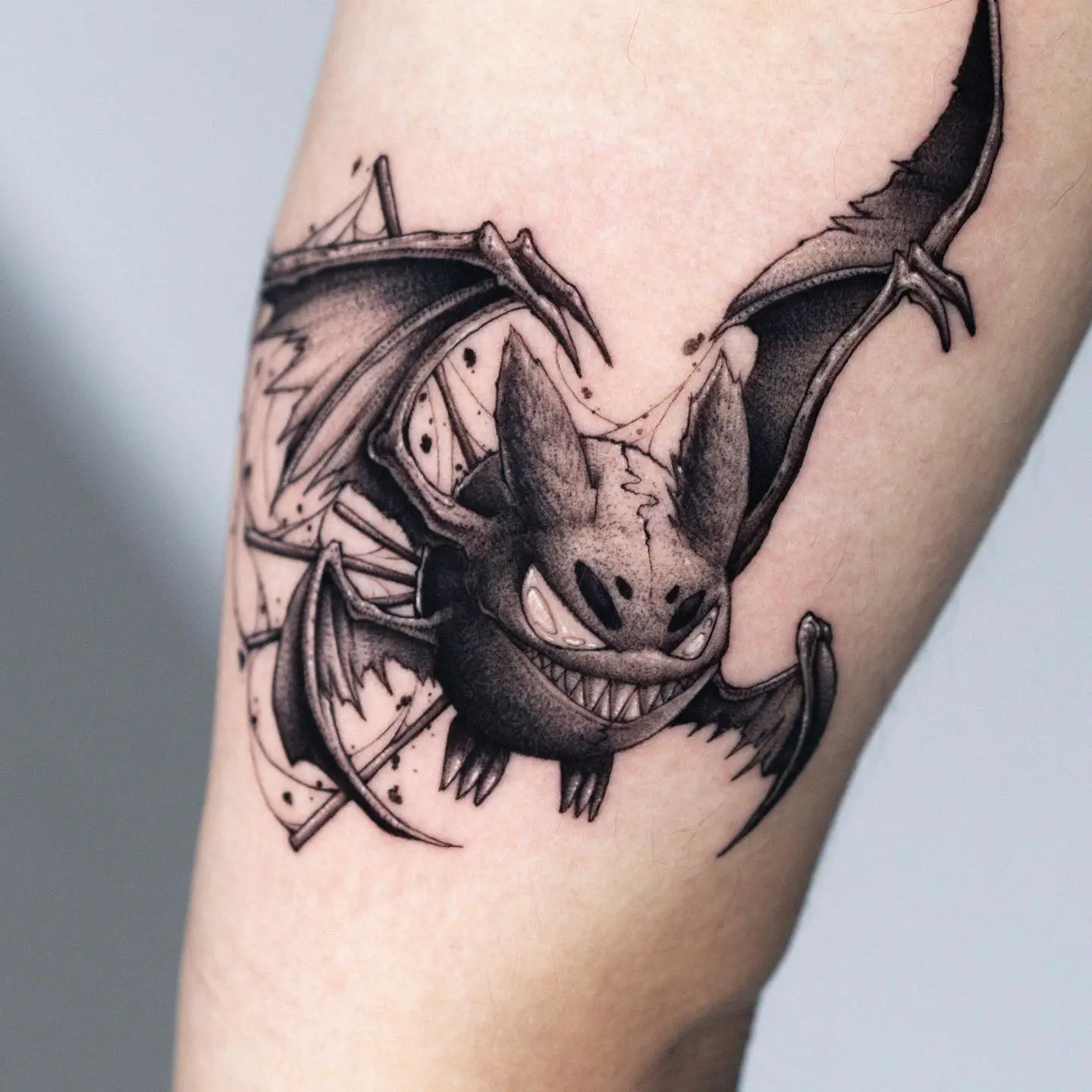 pokemon tattoos for men by doill blk