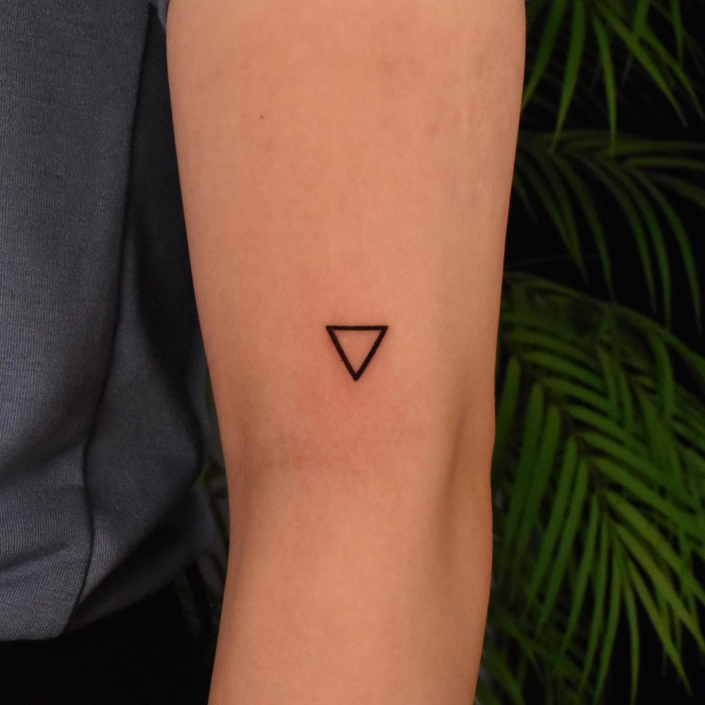 triangle tattoos for men by homeboytattooer