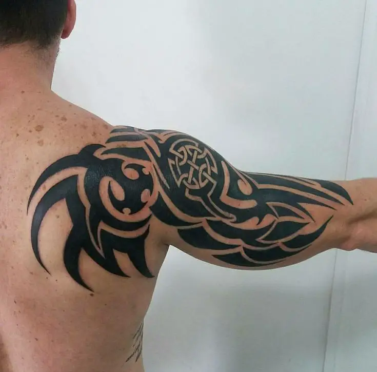 tribal shoulder tattoo ideas