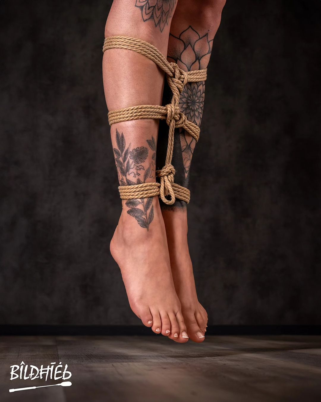 Amazing leg tattoos for women by bildhieb.shibari