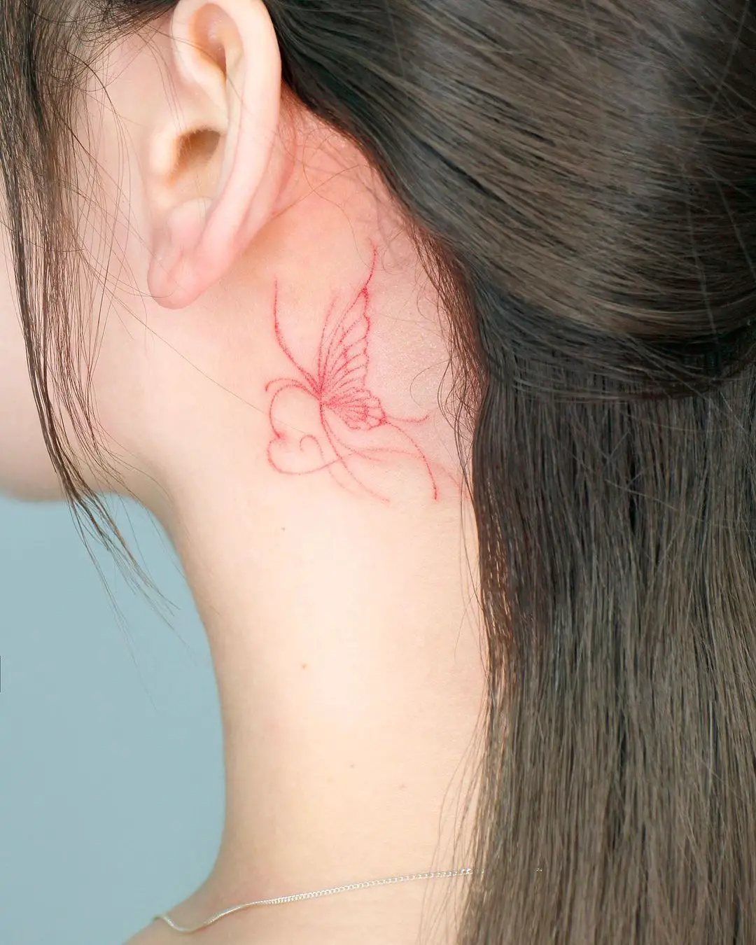 Butterfly tattoos by suhjeom tattooer