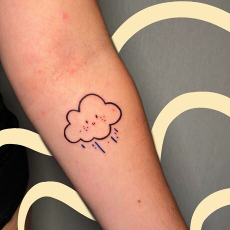 Cloud tattoo design by petitpoiscaro.ttt