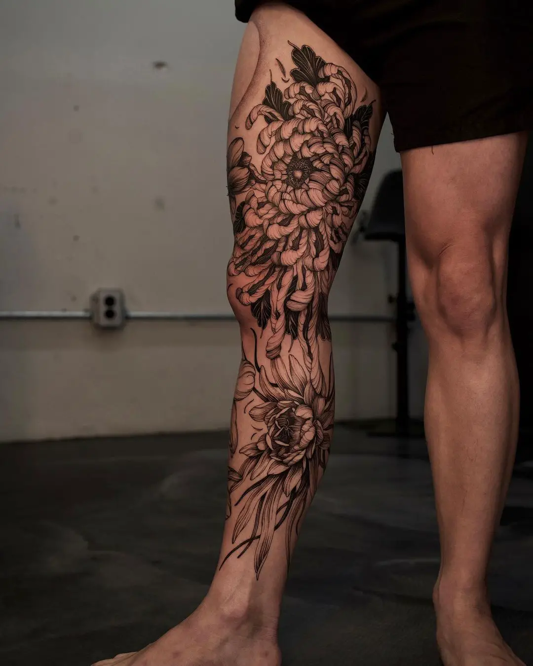 Leg tattoo ideas for men by zittenofart