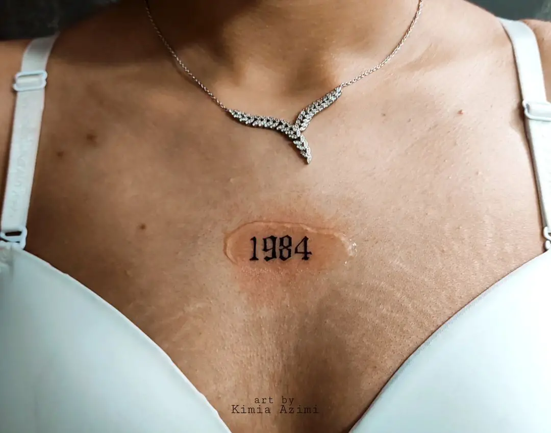 Number tattoos for women by kimiatattooo