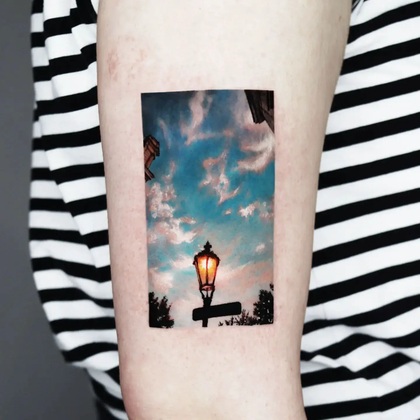 Realistic cloud tattoo by ziho gallery