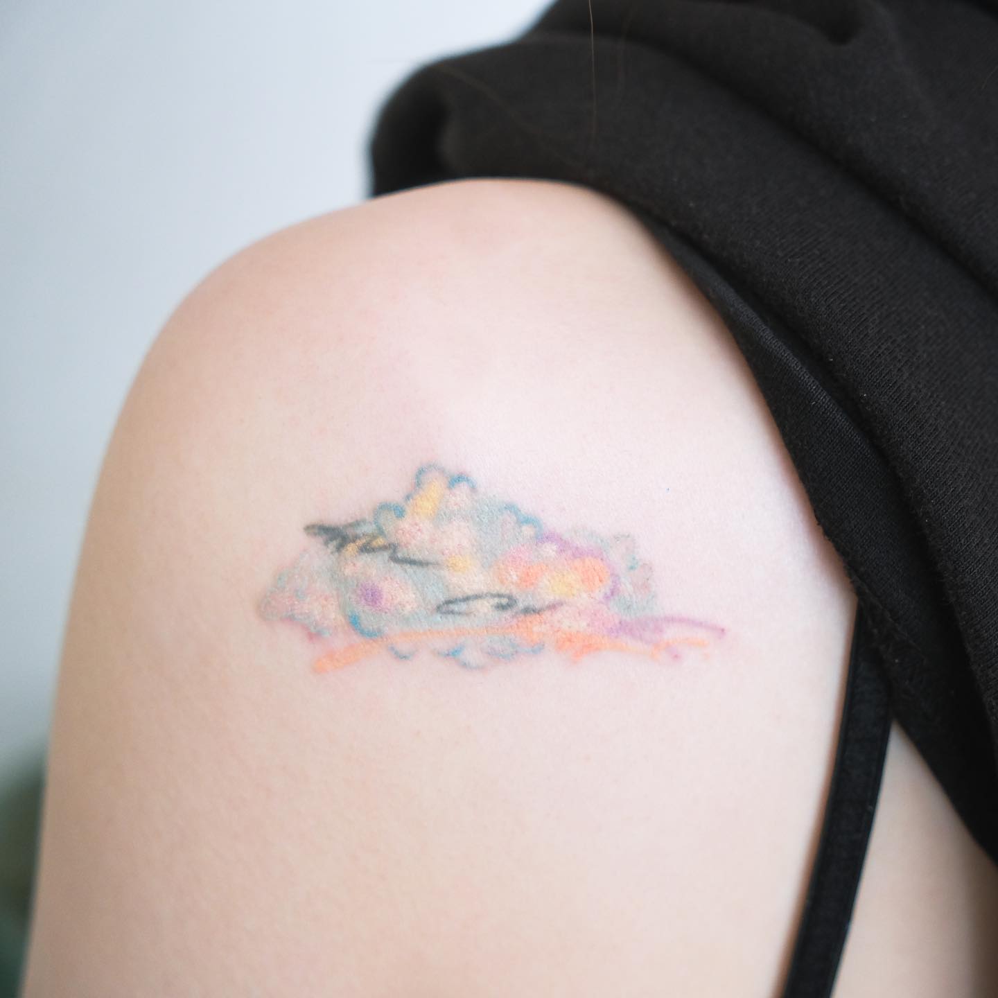 cute cloud tattoo by sinewpark tt