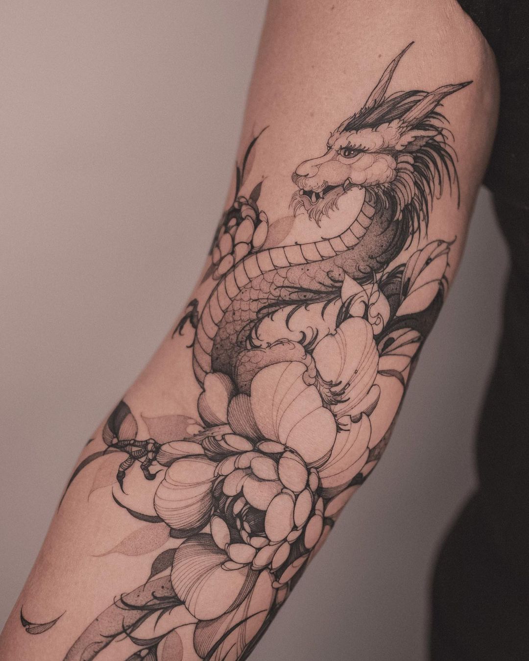 dragon tattoo design by inlove.tattooer