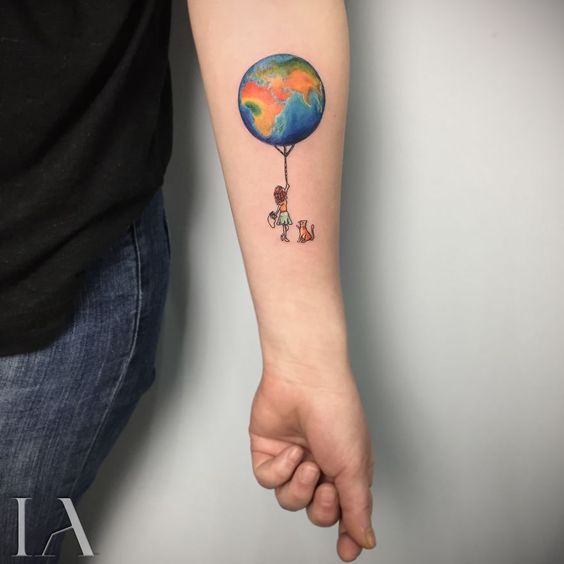 earth tattoos