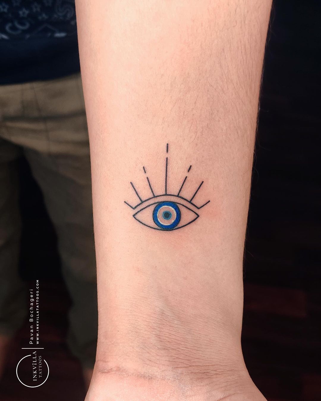 evil eye tattoos by inkvilla tattoos hub