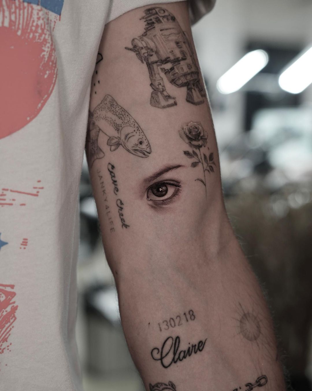 eye tattoos for men by adamdeanart