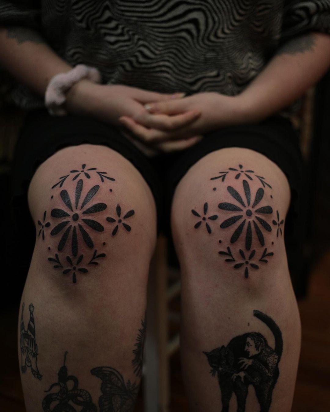 full leg sleeve tattoo ideas by magalicorpas