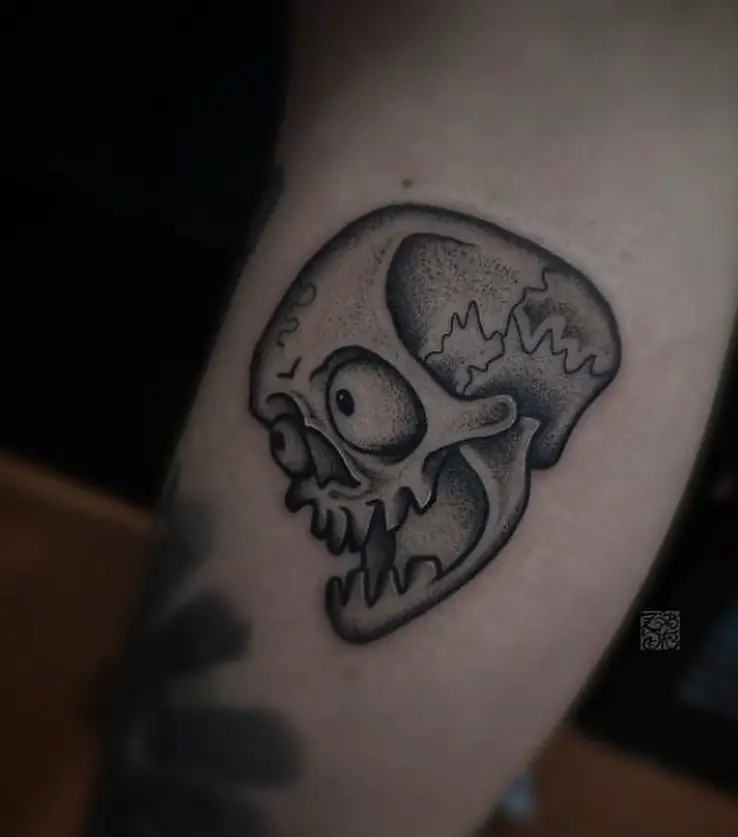 skull tattoo designs by inkboombtattoos