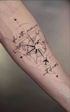 wonder compass tattoo