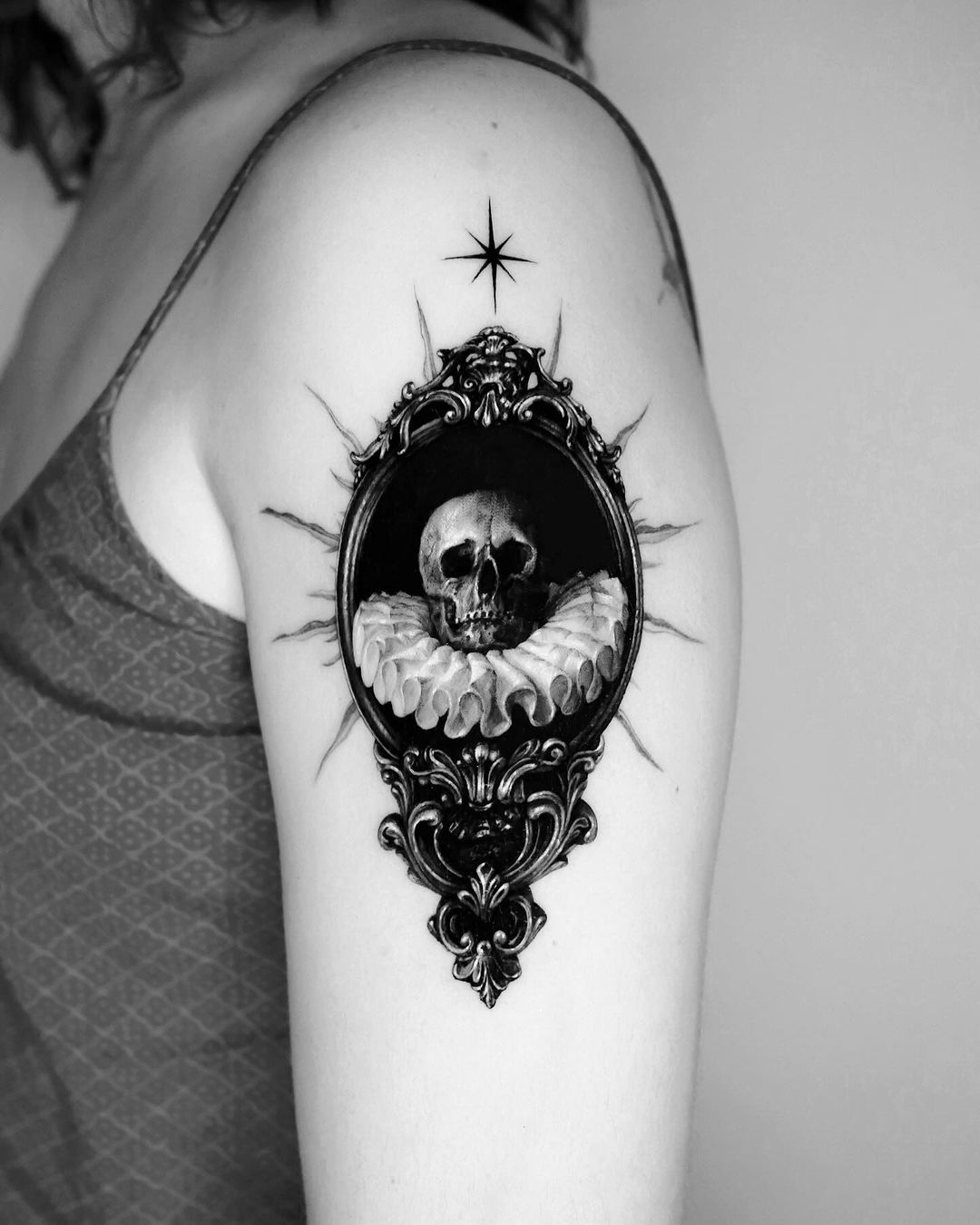 Amazing Skull tattoo by moco tattoo