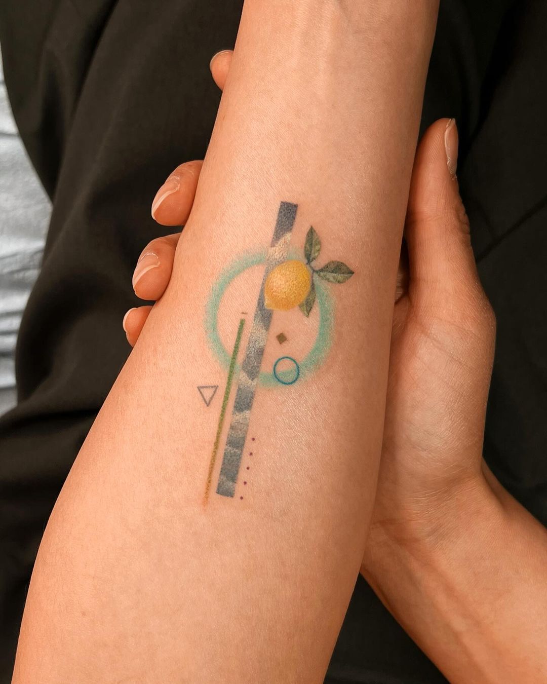 Beautiful geometric tattoos by tattooist basil