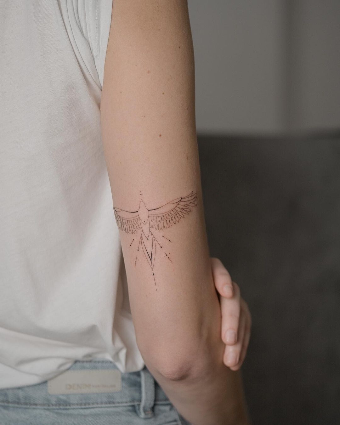 Bird tattoos by arinatattoo