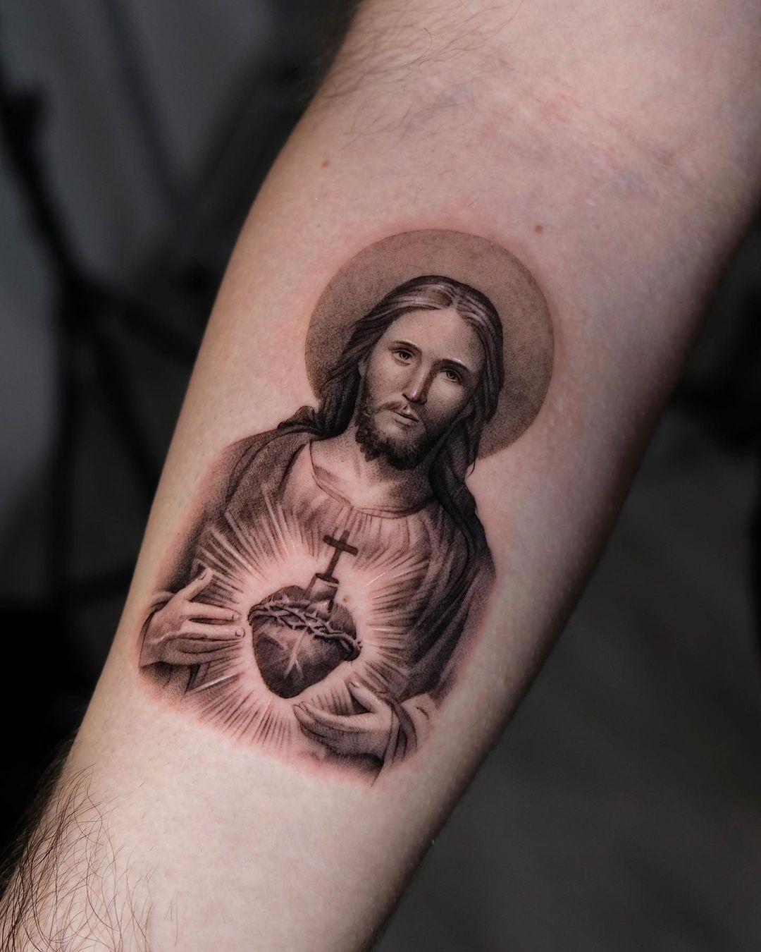 Jesus tattoo designs by daho tt