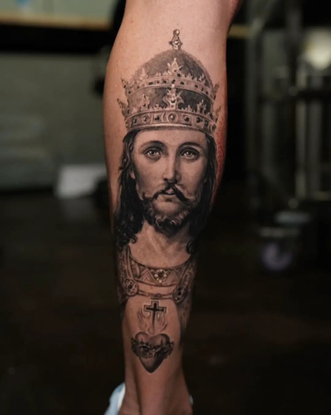 Jesus with crown design by danielrochatat2