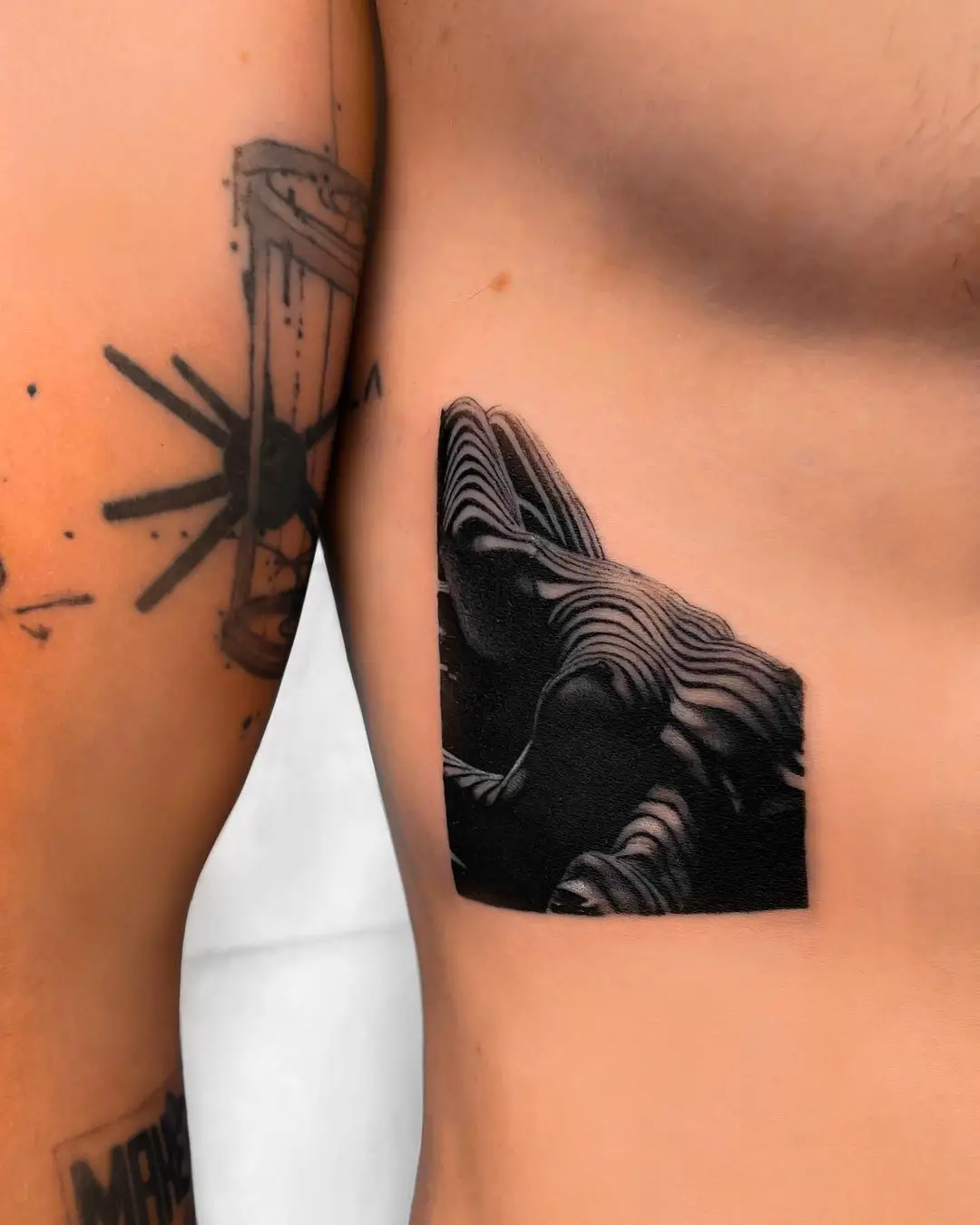 Ribs tattoos by skranka tattoo