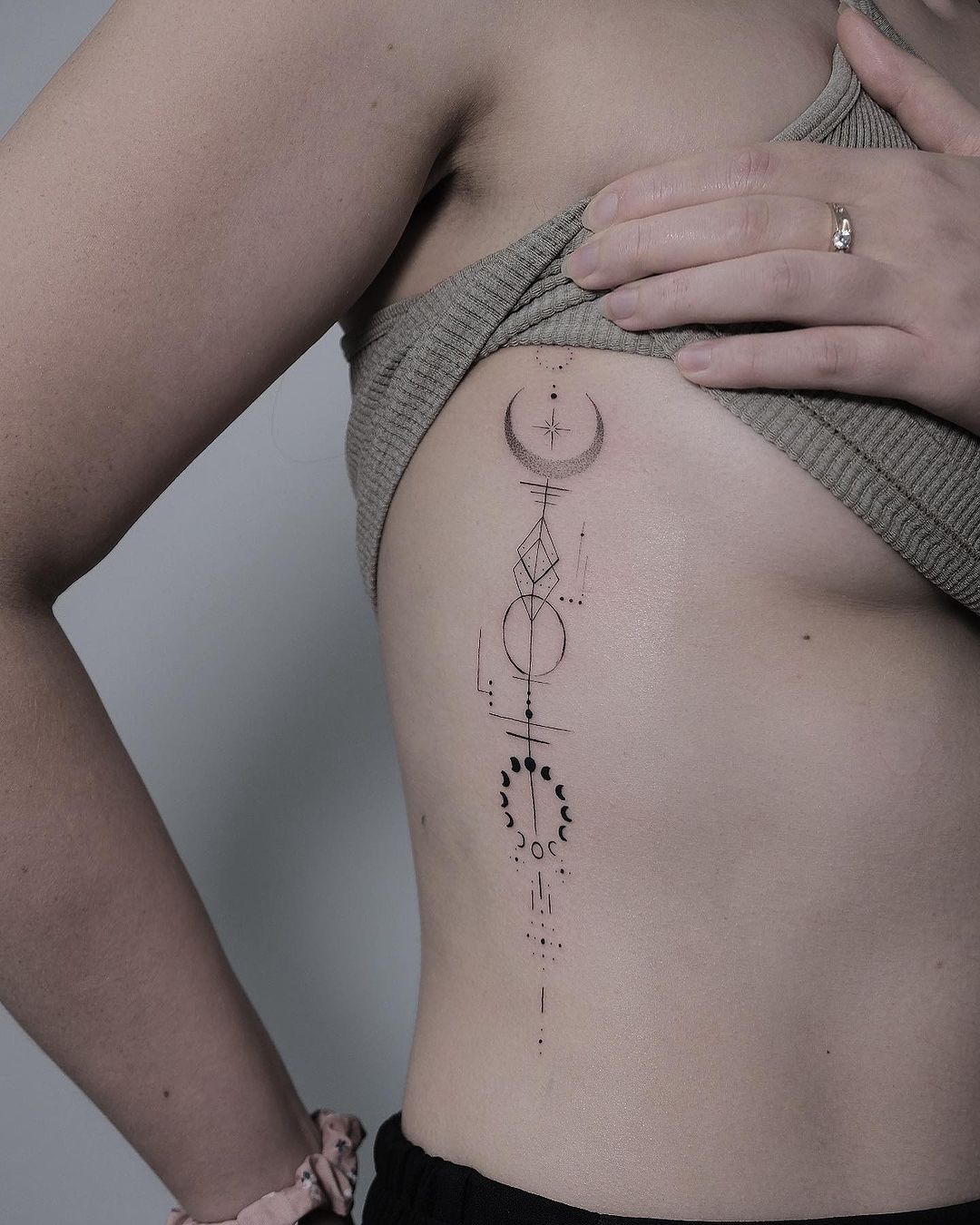 Ribs Tattoo | Kristin Morris - TrueArtists